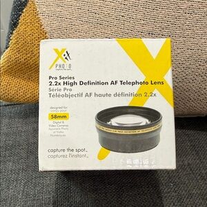 Photo Series 2.2x High Definition AF Telephoto Lens